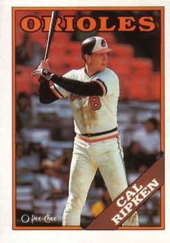 1988 O-Pee-Chee Baseball Cards 074      Cal Ripken